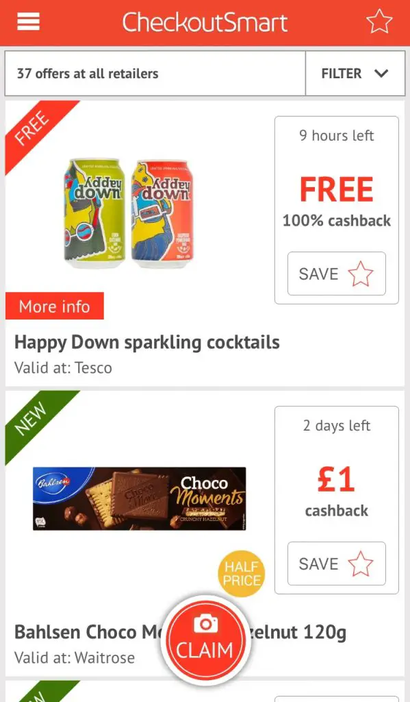 CheckoutSmart Offers - Cashback Offers