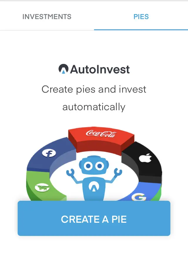 Create Investment Pies