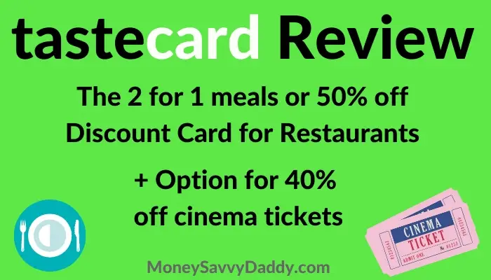 tastecard review and offers