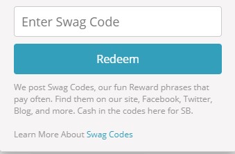 Swag Code box