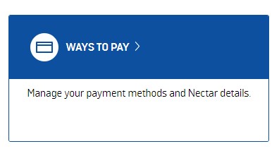 Link Nectar Card to Argos