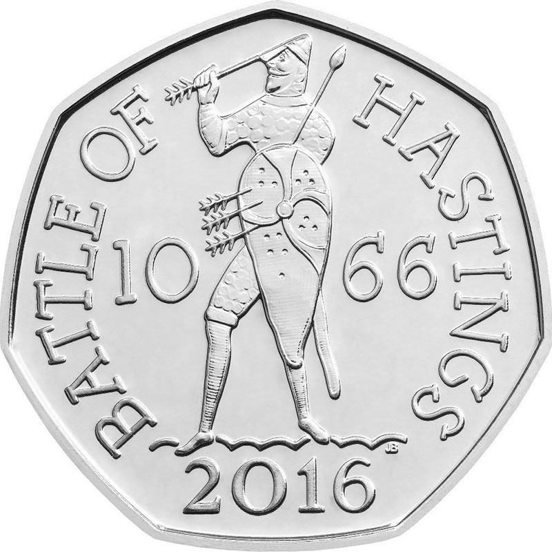 Battle of Hastings 50p Coin