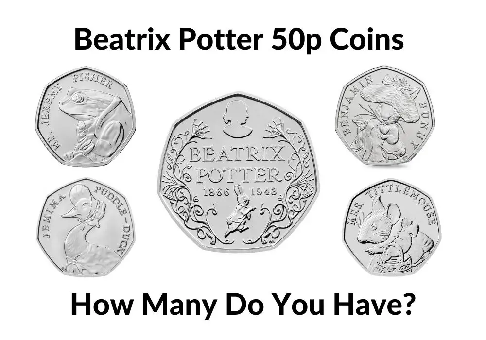 Beatrix Potter 50p Coins