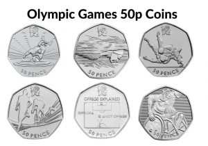 Olympic 50p Coins