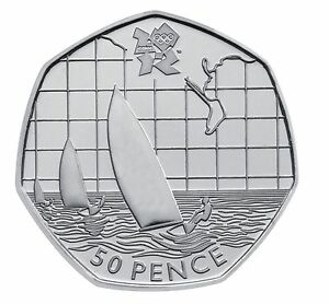 Sailing 50p Coin