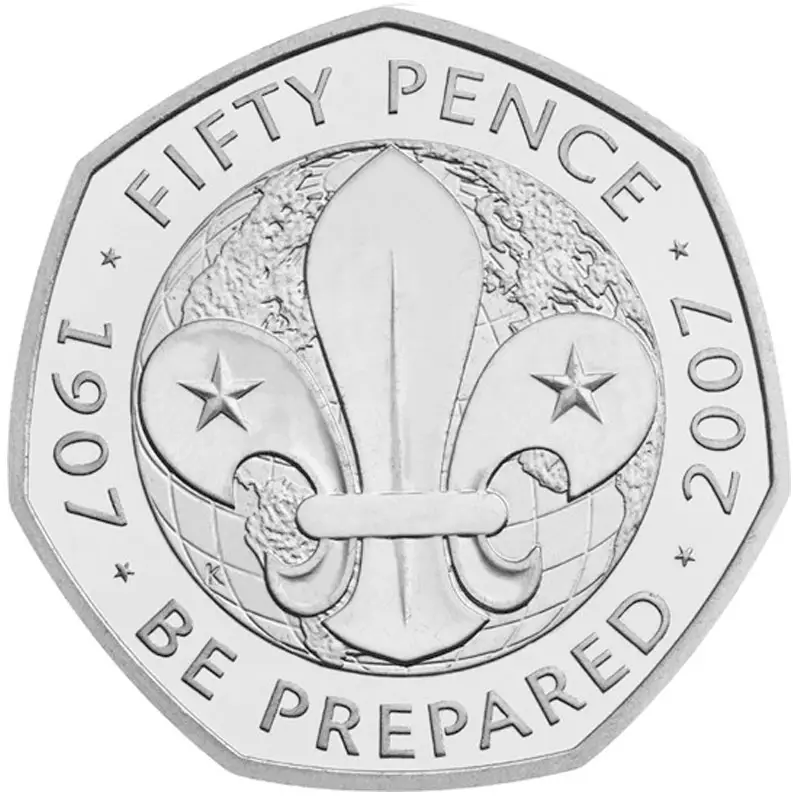 Scouting 50p Coin