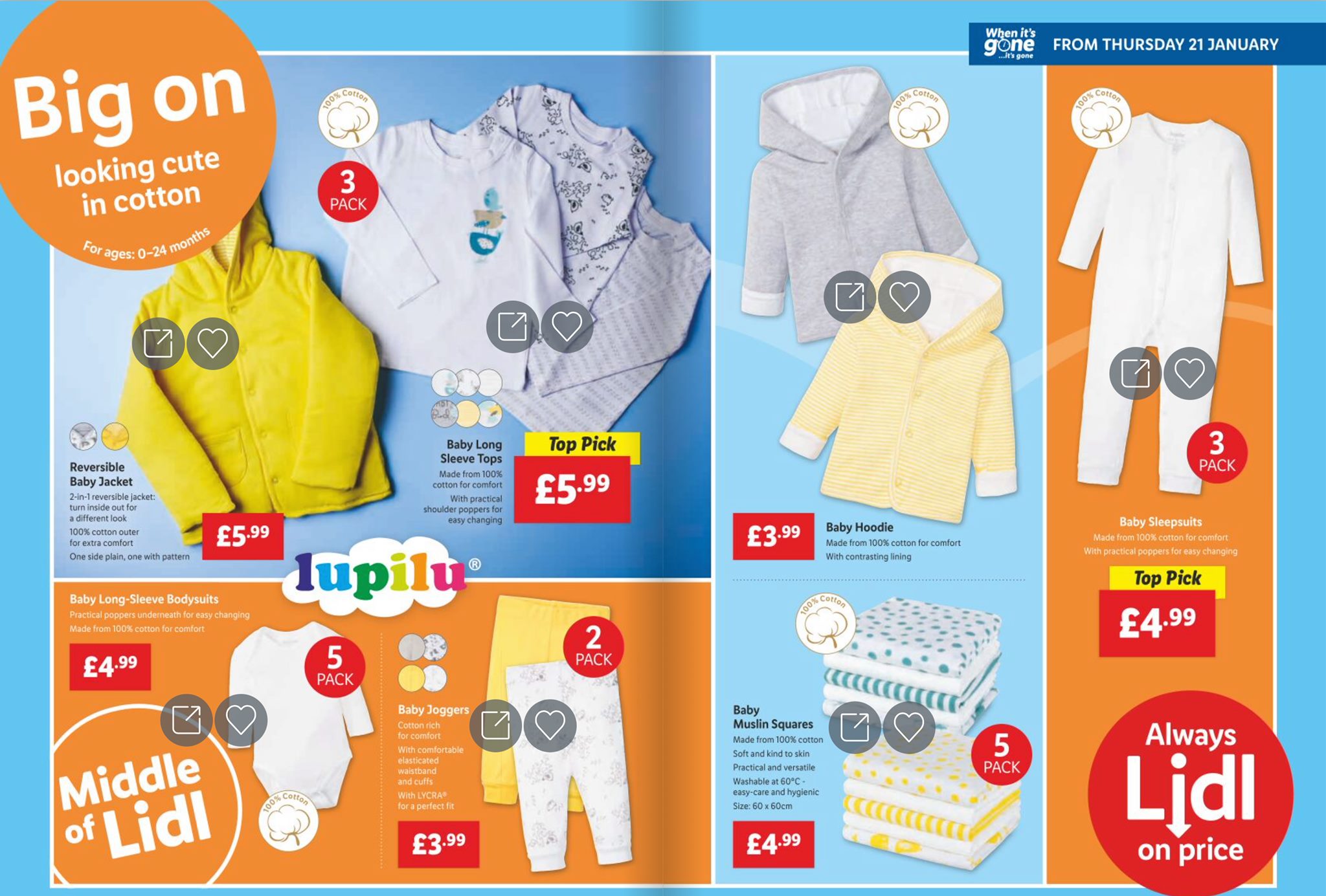 Lidl Baby Event Clothes