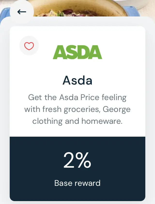 Airtime Rewards Asda rate example