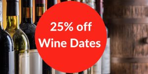 25% off wine dates