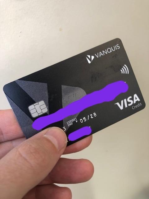 Receive Vanquis Card within couple of days