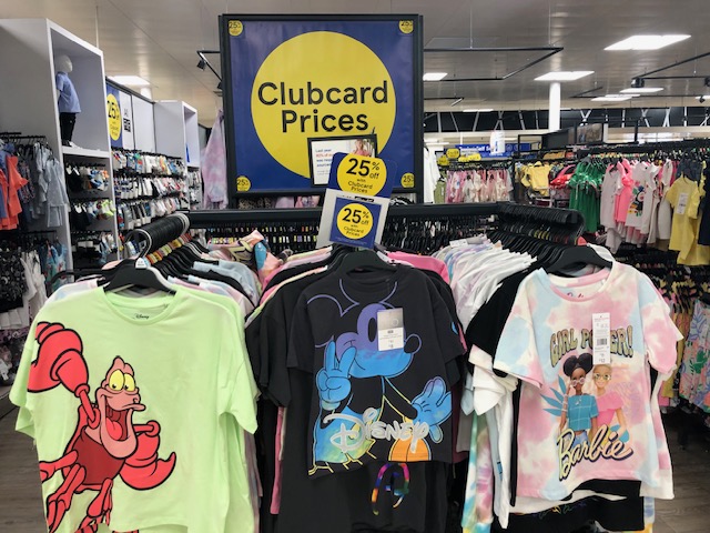 Tesco Kids Clothes in 25% off Sale